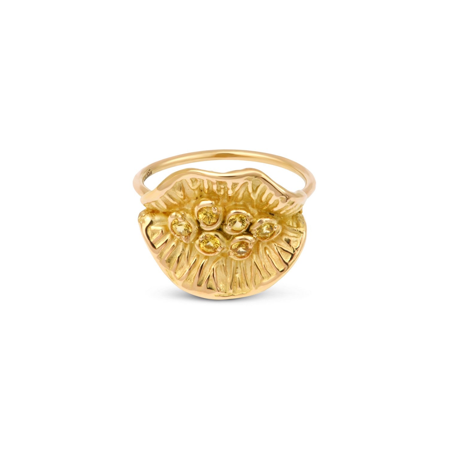Bague Nymphette Saphir jaune
