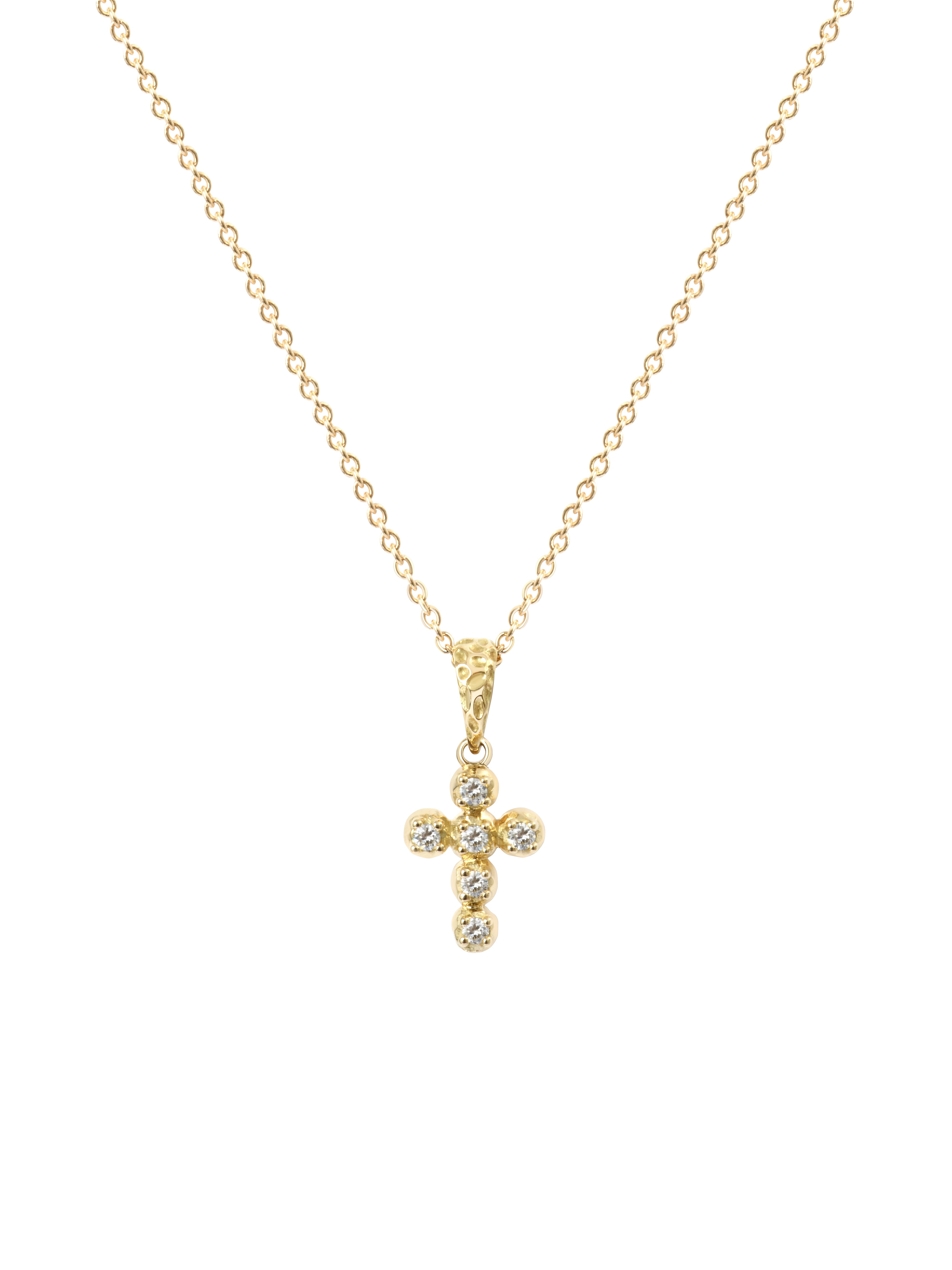 Pendentif Croix Noémie Diamant