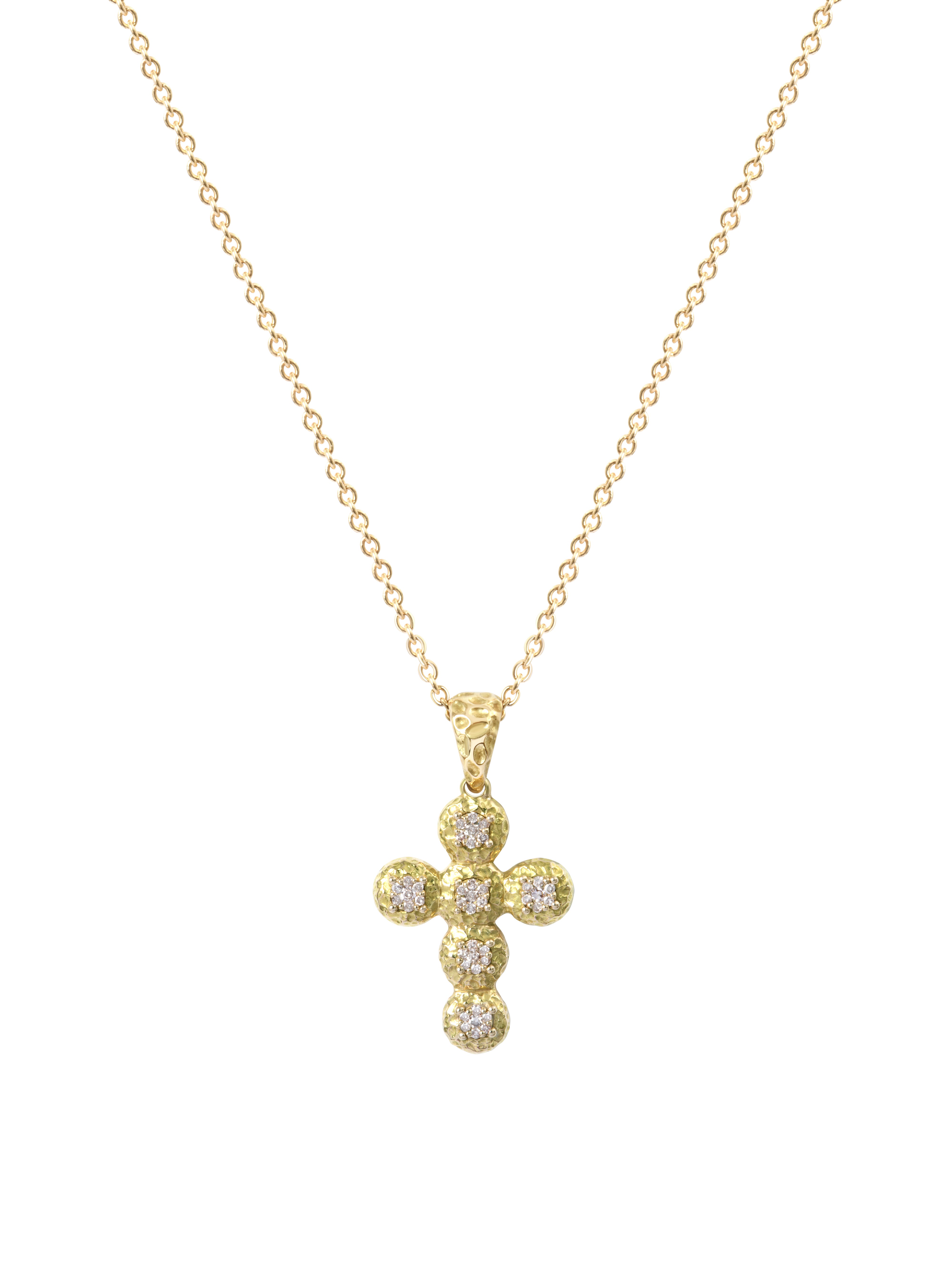 Pendentif Croix Noémie Diamant