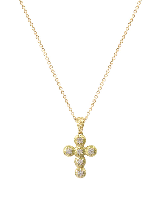 Pendentif Croix Noémie Diamant