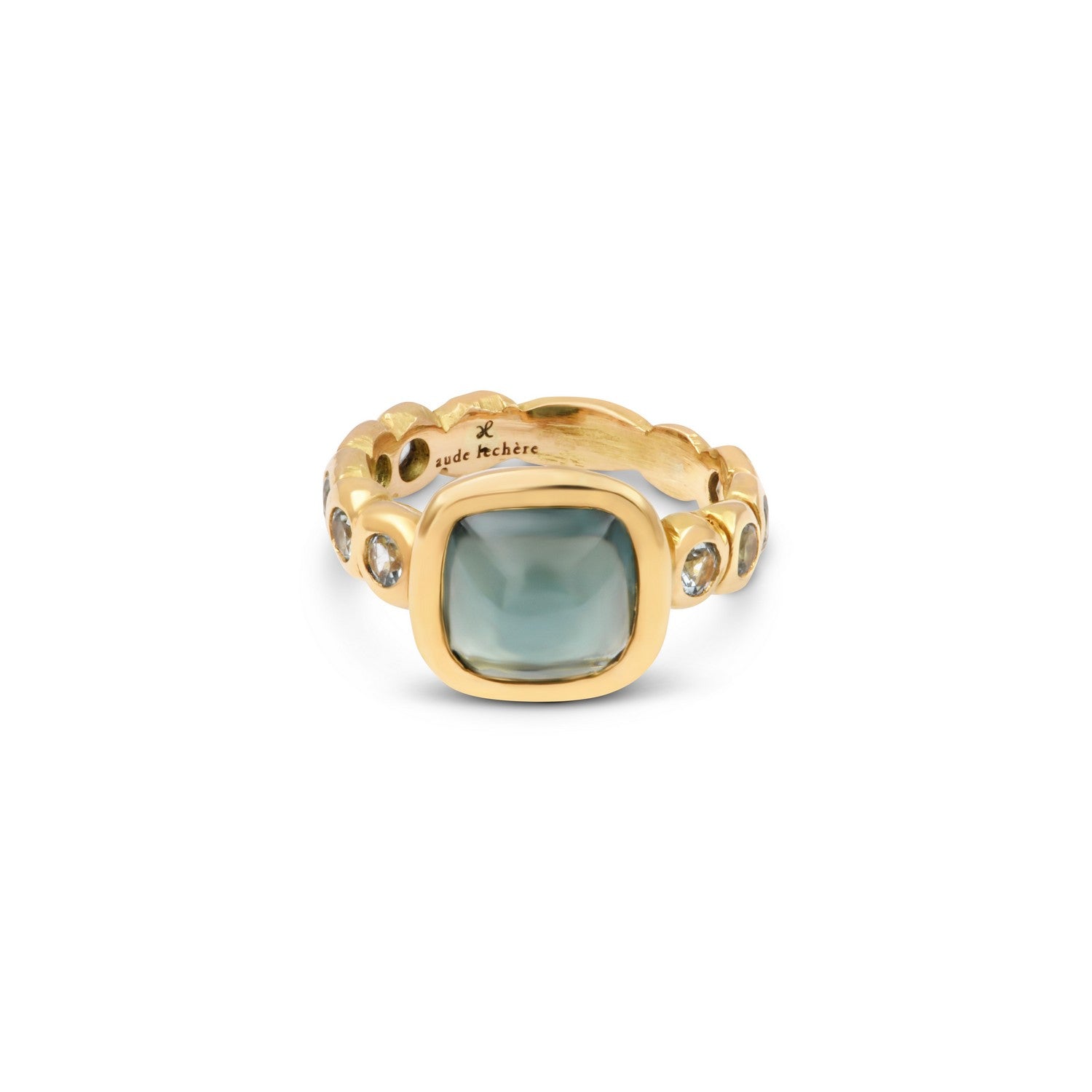 Nugget Ring Semi Precious Stones