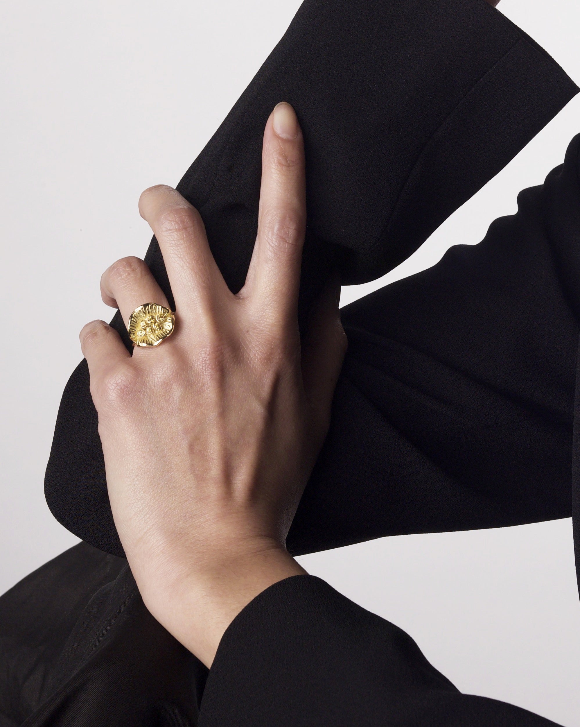 Bague Nymphette Saphir jaune