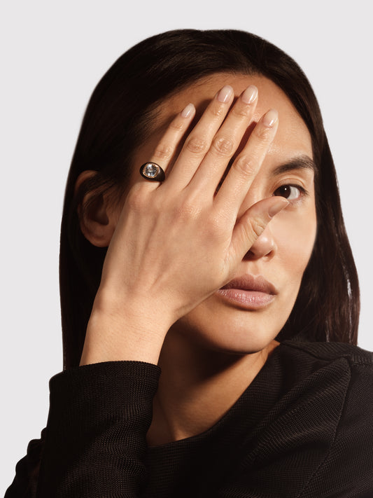 Bague Sir Aigue Marine